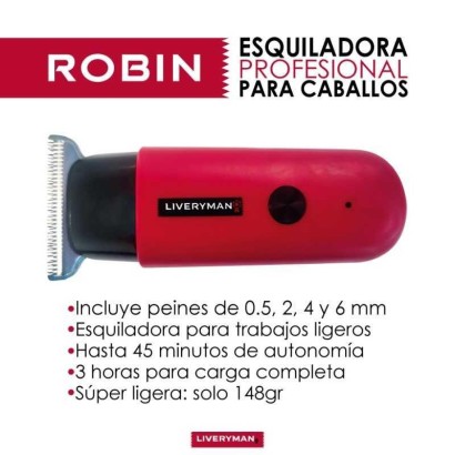ESQUILADORA DE RETOQUES ROBIN LIVERYMAN