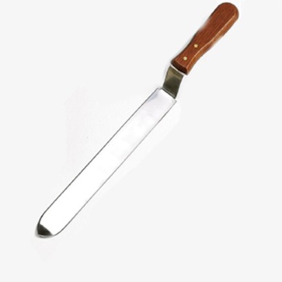 CUCHILLO DESOPERCULAR LISO 28 CMS. MANGO PLANO