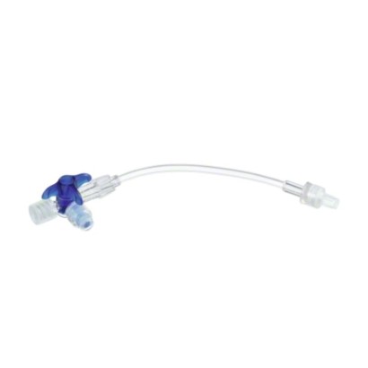 LLAVE 3 VIAS DISCOFIX C CON ALARGADERA 100CM 1UD