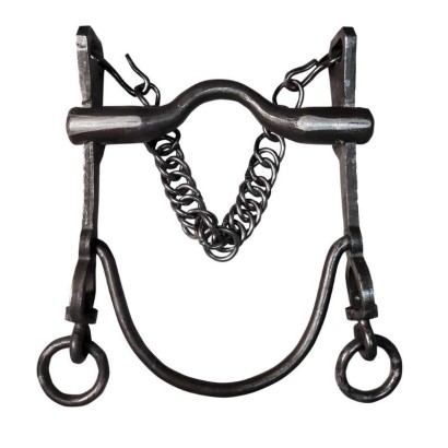 BOCADO VAQUERO FORJA MOVIBLE 08 INOX BITONO ENVEJECIDO