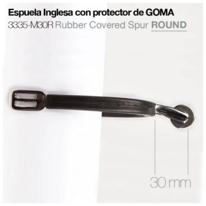 ESPUELA INGLESA PROTECTOR GOMA 3335-M30R ROUND