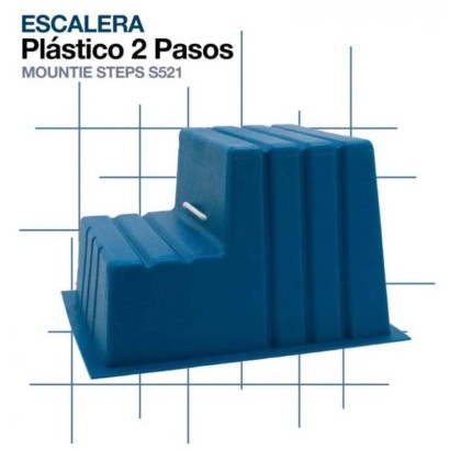 ESCALERA PLASTICO 2 PASOS S521 STUBBS