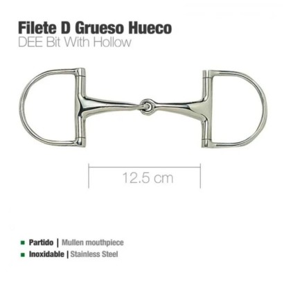FILETE D INOX GRUESO HUECO 21968