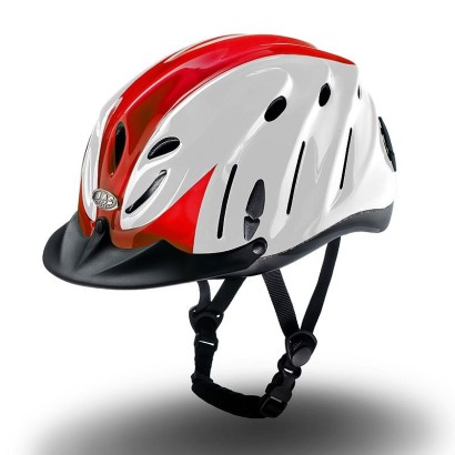 CASCO LAS ANVIL BLANCO ROJO TALLA UNICA 51-62
