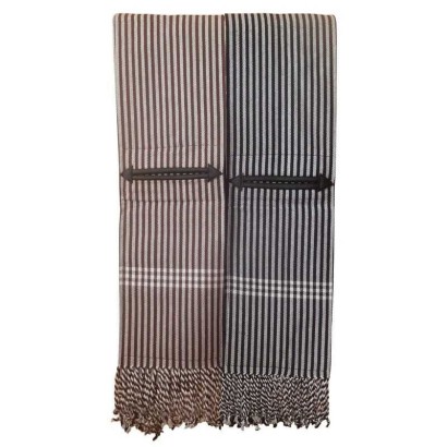 MANTA ESTRIBERA LONA ALISTADA CON BOLSILLO