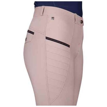 BREECHES QHP SS23  RYLEE RODILLERA SILICONA BEIGE 36