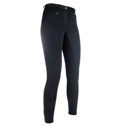 PANTALONES HKM BASIC BELMTEX GRIP 3/4 CULERA CUERO