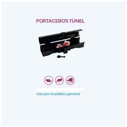 PORTACEBOS TUNEL PARA RATAS Y RATONES