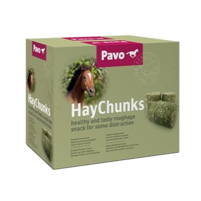 SNACK DE FORRAJE PAVO HAYCHUNKS 14KG (APROX 56 UDS)