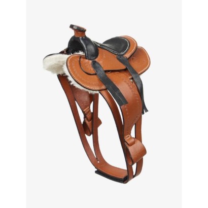 JUGUETE SILLA WESTERN LEMIEUX TOY PONY TAN