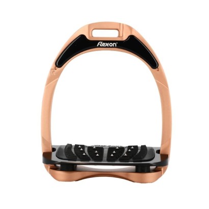 ESTRIBOS FLEX-ON ALUMINIO ULTRA GRIP ROSEGOLD BLACK BLACK