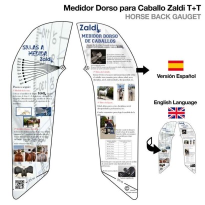 MEDIDOR DE CRUZ Y DORSO PARA CABALLO ZALDI T+T