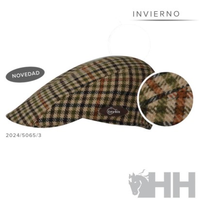 GORRA VISERA LEXHIS INGLESA INVIERNO 2024/5065/3