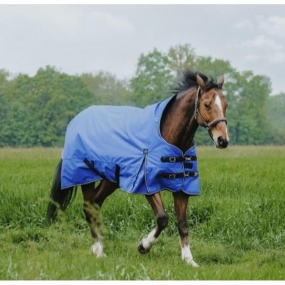 MANTA EQUI-THEME TYREX AISANCE HIGHNECK 1200D AZULON (VARIOS GROSORES)