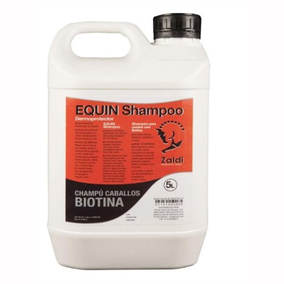 CHAMPÚ ZALDI CON BIOTINA ESPECIAL CABALLOS 5 LITROS