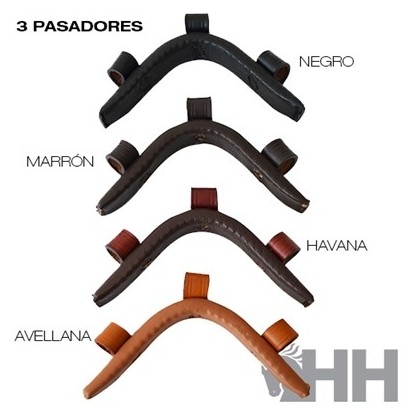 MUSEROLA HH TORNO/SERRETA FORRADA CON 3 PASADORES