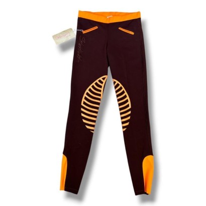 LEGGINGS HKM STARLIGHT RODILLERA DE SILICONA 2442