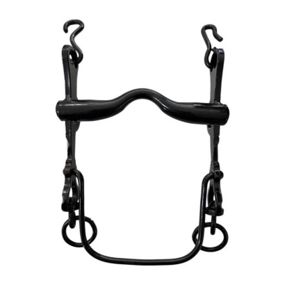 BOCADO BARRA CURVA EMBOCADURA SUAVE PAVONADO 5/8