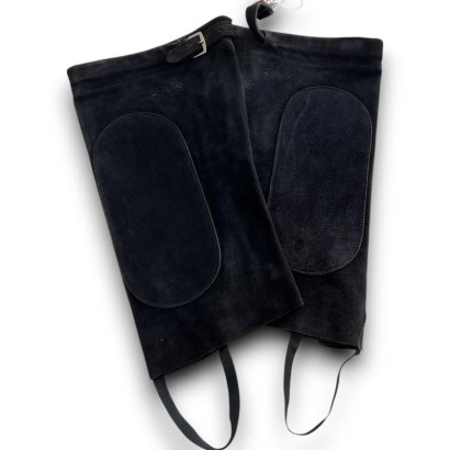 POLAINA ZALDI C/CUERO CLASICA SERRAJE/VELCRO
