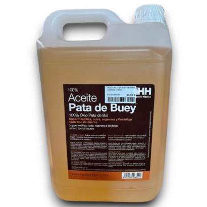 ACEITE PATA DE BUEY HH PARA CUERO ( 5 L )