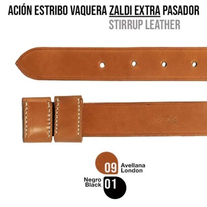 ACIÓN ESTRIBO VAQUERA ZALDI EXTRA PASADOR