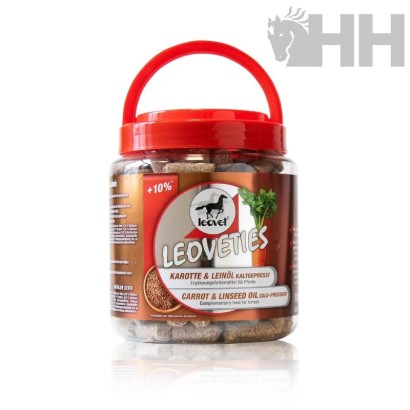 GOLOSINAS LEOVET LEOVETIES ZANAHORIA Y ACEITE DE LINAZA (1100 GR.)