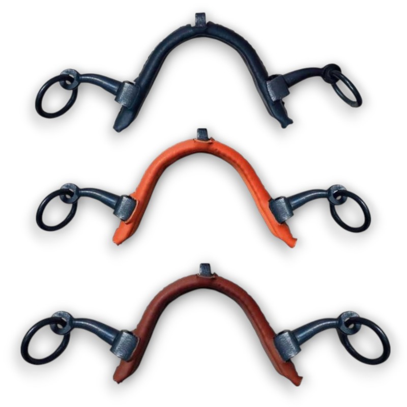 SERRETA MUSEROLA MARJOMAN PILARES LARGOS CON PASADOR FORRADA