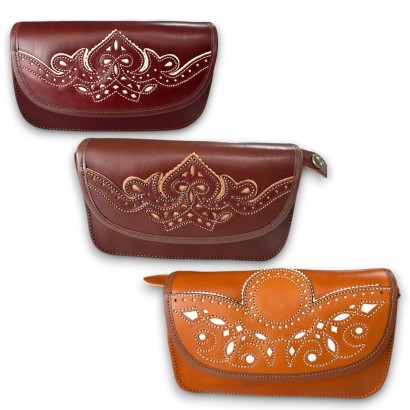 BOLSO RIÑONERA AMAZONA PIEL EXTRA PICADO