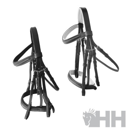 CABEZADA INGLESA HH AYRA DOBLE RIENDA