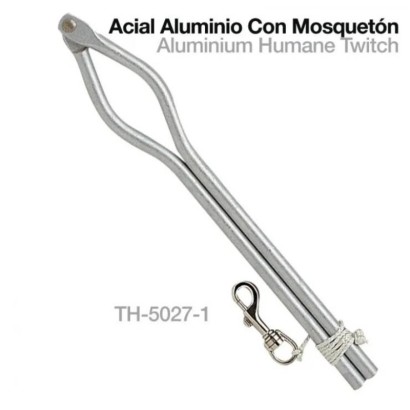 ACIAL ALUMINIO CON MOSQUETÓN TH-5027-1