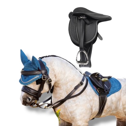 JUGUETE SILLA DE MONTAR PARA LEMIEUX TOY PONY BLACK