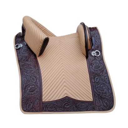 SILLA PORTUGUESA AZSH789 BEIGE/MARRÓN