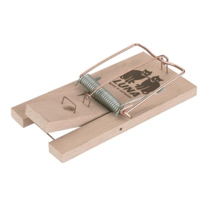 TRAMPA PARA RATAS LUNA SB-PACK CON DISPENSADOR DE MADERA