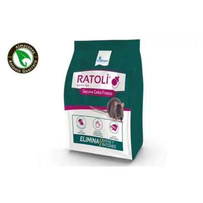 CEBO FRESCO RATONES RATOLI 15 BOLSAS X 10G
