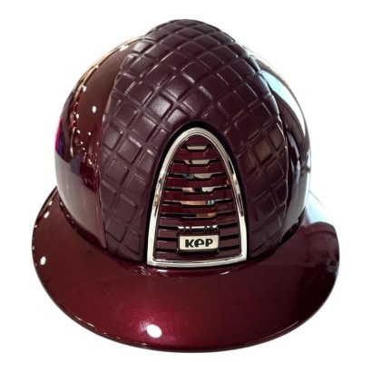 CASCO KEP CROMO 2.0 METAL MILANO NEW LEATHER VISERA POLO