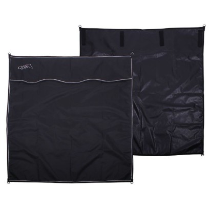 CORTINA DE BOX QHP  NEGRA 170 X 180