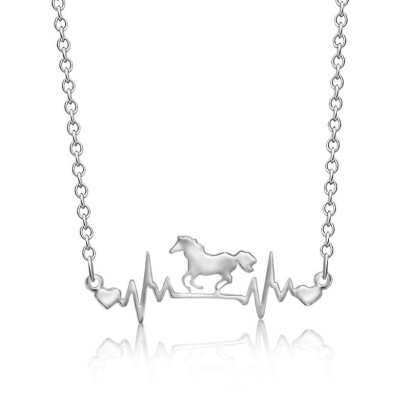 COLLAR GREY PLATEADO