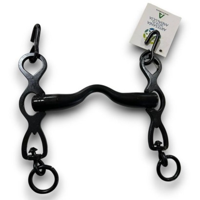 BOCADO PORTUGUES 5/5 EMBOCADURA LISA SUAVE ESTRIADA