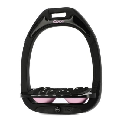 ESTRIBOS FLEX-ON GREEN COMPOSITE ULTRA GRIP BLACK BLACK LIGHT PINK