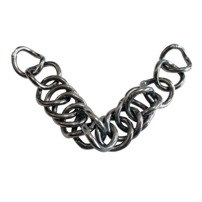 BARBADA CADENILLA FORJA 04 INOX BITONO ENVEJECIDO