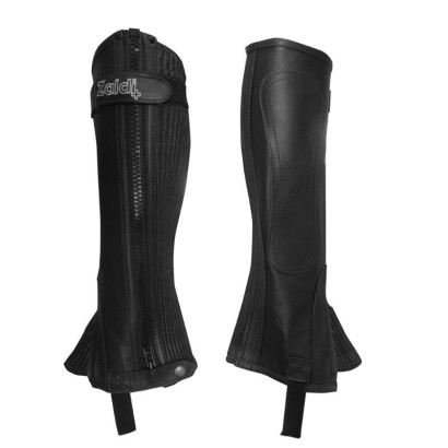 POLAINA CUERO CON ELASTICO ZALDI T+T MC002