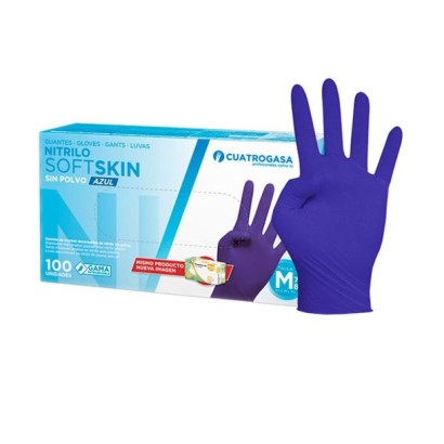 GUANTES NITRILO SOFTSKIN (100UD)