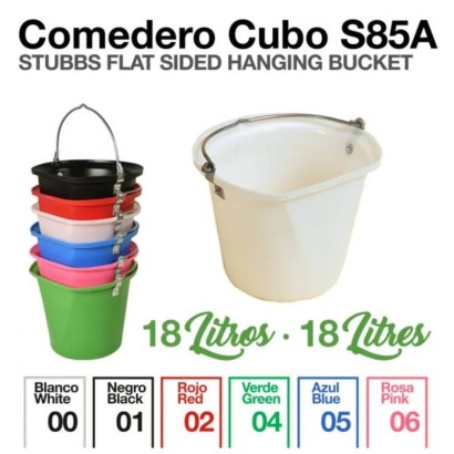 COMEDERO CUBO STUBBS S85A 18 LITROS