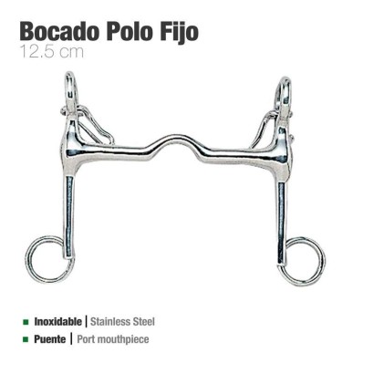 BOCADO POLO FIJO INOX 212521-50X46