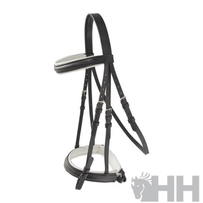 CABEZADA INGLESA HH MIMAS UN MONTANTE CON 2 RIENDAS