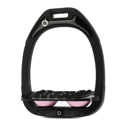 ESTRIBOS FLEX-ON GREEN COMPOSITE ULTRA GRIP BLACK BLACK LIGHT PINK