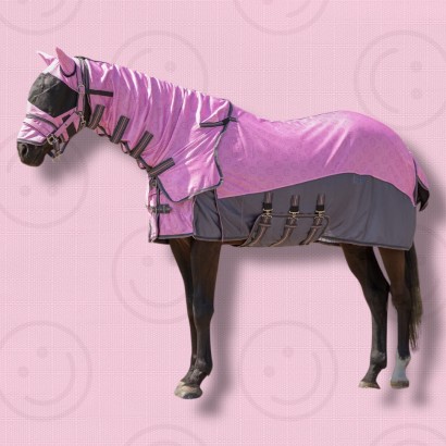 MANTA ANTIMOSCAS CON CUELLO Y MASCARA QHP SS26